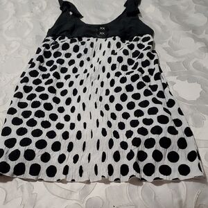 Black and White Polka Dot Dress